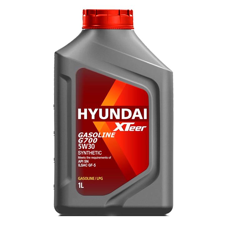 روغن موتور خودرو هیوندای اکستیر مدل SN 5W30 G700 ظرفیت 1 لیتر